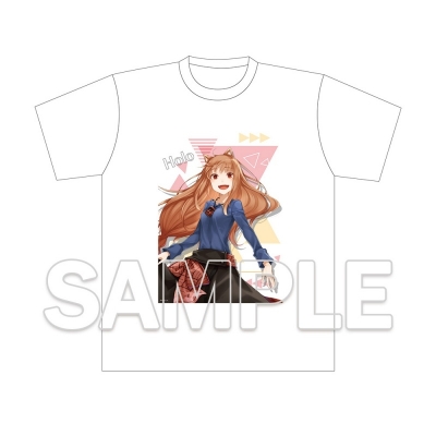 【グッズ-Tシャツ】狼と香辛料 電撃文庫30周年記念 Tシャツ ホロ