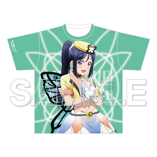 グッズ ｔシャツ ラブライブ サンシャイン フルグラフィックtシャツ 松浦果南 未体験horizon アニメイト