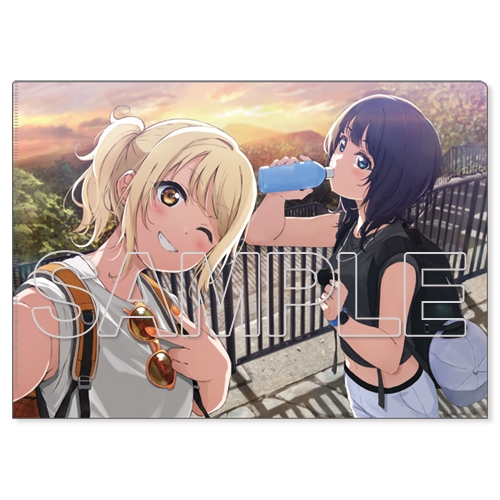 グッズ クリアファイル ラブライブ 虹ヶ咲学園スクールアイドル同好会 クリアファイル 果林 愛 アニメイト