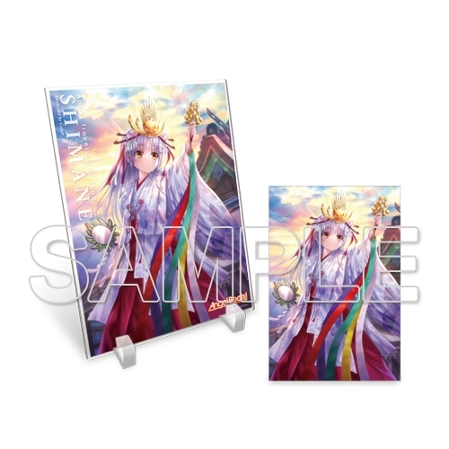 グッズ スタンドポップ Angel Beats 旅する天使ちゃん アクリルスタンド ポストカードセット 5 島根県を旅する天使ちゃん アニメイト