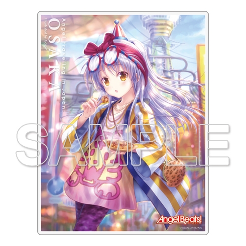 グッズ セットもの Angel Beats 旅する天使ちゃんアクリルスタンド ポストカードセット 10 大阪府を旅する天使ちゃん アニメイト