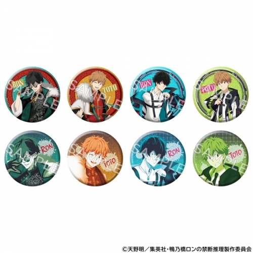 グッズ-バッチ】鴨乃橋ロンの禁断推理 きらきら缶バッジコレクション+ 