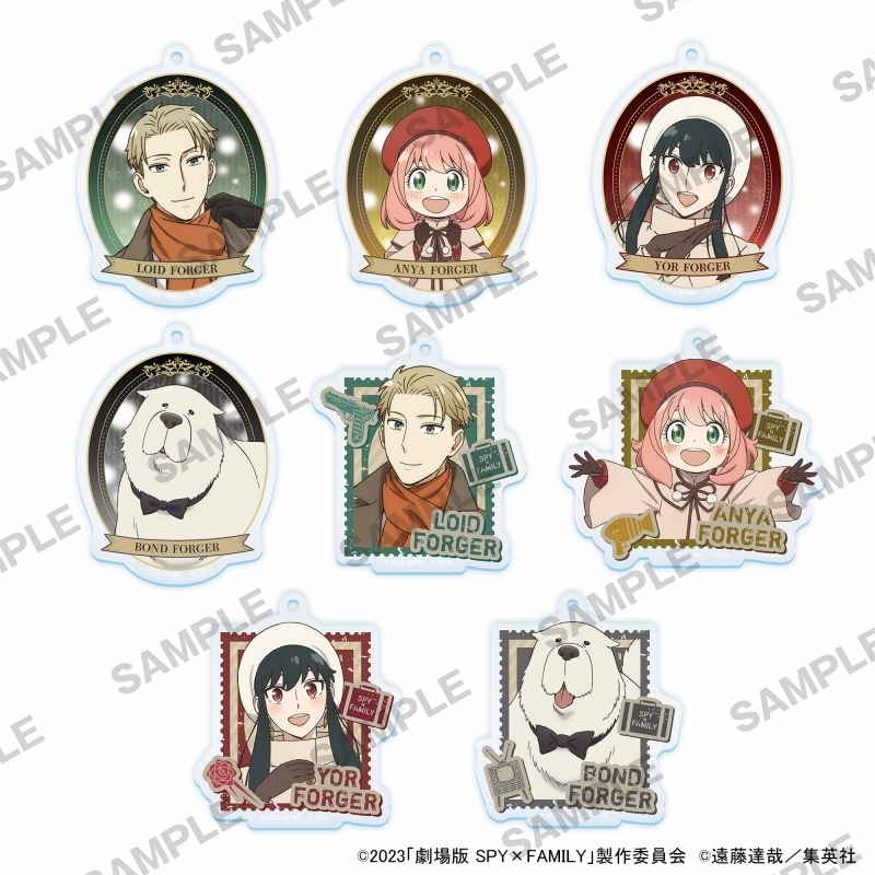 【グッズ-ストラップ】劇場版 SPY×FAMILY CODE: White アクリルストラップ