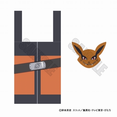 【グッズ-バッグ】NARUTO-ナルト- 疾風伝 九喇嘛のエコバッグ