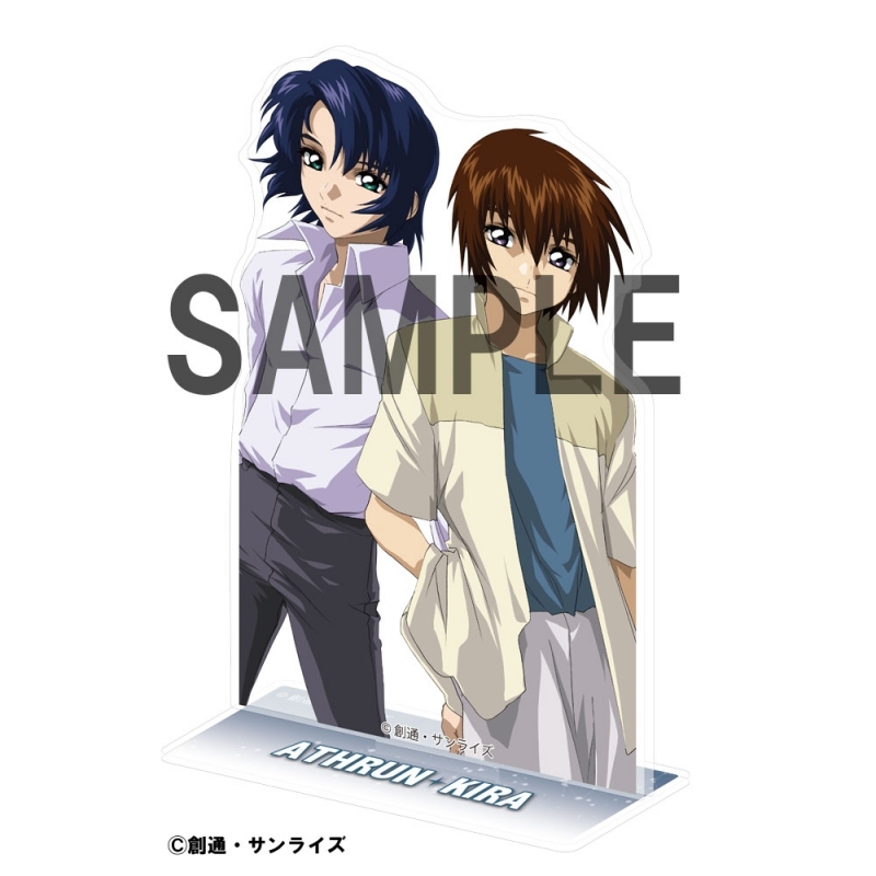 【グッズ-スタンドポップ】機動戦士ガンダムSEED/DESTINY ビッグアクリルスタンド アスラン＆キラ 私服