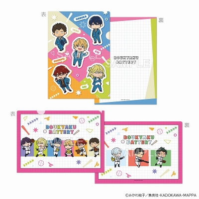 【グッズ-クリアファイル】忘却バッテリー クリアファイルセット ver.mini