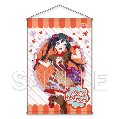 【グッズ-タペストリー】ラブライブ!虹ヶ咲学園スクールアイドル同好会 B2タペストリー Ver.Let's にじパフェ! 優木せつ菜