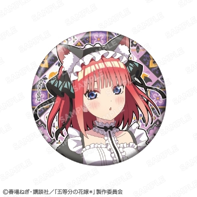 【グッズ-バッチ】五等分の花嫁* ホログラム57mm缶バッジ 中野二乃