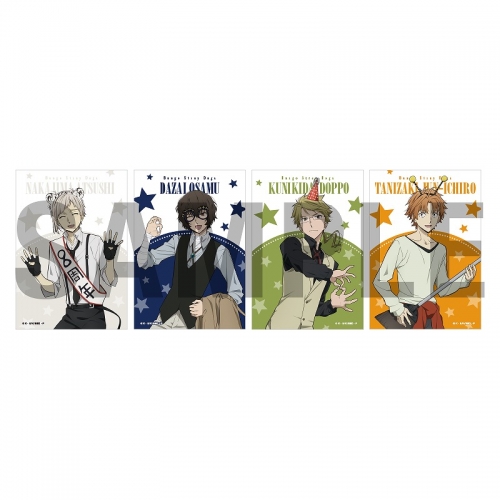 グッズ-ブロマイド】学園文豪ストレイドッグス／文豪ストレイドッグス  