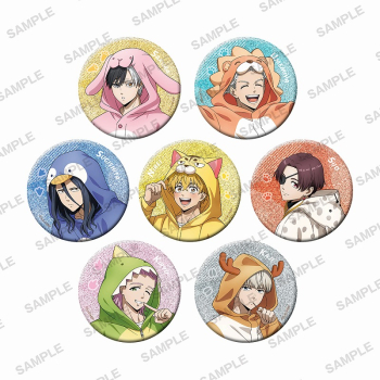 グッズ-バッチ】WIND BREAKER きらきら缶バッジ パジャマパーティーver 