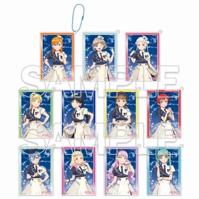 【グッズ-キーホルダー】ラブライブ!スーパースター!! トレーディングアクリルカードキーホルダー Ver.Twinkle Triangle