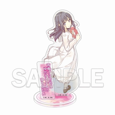 【グッズ-スタンドポップ】青春ブタ野郎 電撃文庫「『青春ブタ野郎』シリーズ」10周年記念アクリルフィギュア 牧之原翔子(大人) Ver.カバービジュアル【再販】