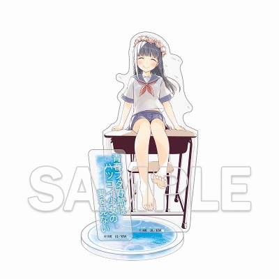 【グッズ-スタンドポップ】青春ブタ野郎 電撃文庫「『青春ブタ野郎』シリーズ」10周年記念アクリルフィギュア 牧之原翔子(中学生) Ver.カバービジュアル【再販】
