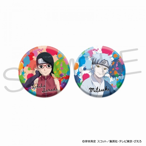 グッズ-バッチ】BORUTO -ボルト- NARUTO NEXT GENERATIONS きらきら缶 