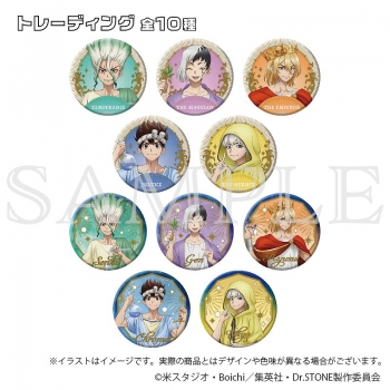 グッズ-バッチ】Dr.STONE きらきら缶バッジコレクション タロットver 
