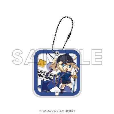 【グッズ-キーホルダー】abec/BUNBUN 20th Exhibition CHARACTERS シャカシャカアクリルキーホルダー 『Fate/Grand Order』謎のヒロインX