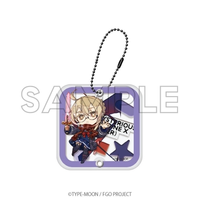 【グッズ-キーホルダー】abec/BUNBUN 20th Exhibition CHARACTERS シャカシャカアクリルキーホルダー 『Fate/Grand Order』謎のヒロインX〔オルタ〕