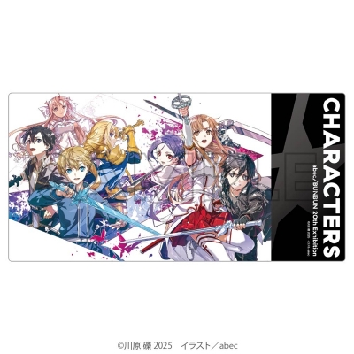 【グッズ-デスクマット】abec/BUNBUN 20th Exhibition CHARACTERS デスクマット 『ソードアート・オンライン』