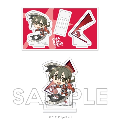 【グッズ-スタンドポップ】abec/BUNBUN 20th Exhibition CHARACTERS ミニキャラアクリルフィギュア 『鷲尾須美は勇者である』三ノ輪銀