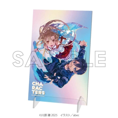 【グッズ-置きもの】abec/BUNBUN 20th Exhibition CHARACTERS オーロラアクリルプレート 『ソードアート・オンライン』