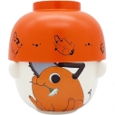 【グッズ-セットもの】劇場版 チェンソーマン レゼ篇 汁椀茶碗セット/ポチタの画像