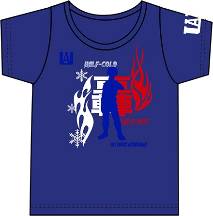 グッズ Tシャツ 僕のヒーローアカデミア スポt 轟焦凍 ブルーs アニメイト