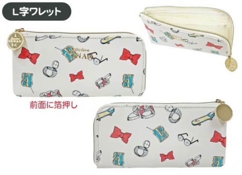 グッズ 財布 名探偵コナン L字ワレット アイテム柄 アニメイト