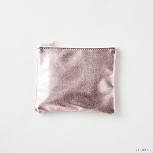 グッズ ポーチ いらすとや クリアポーチセット ラメピンク アニメイト