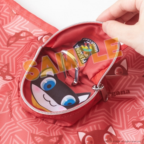 グッズ バッグ ペルソナ 収納ポーチ付きエコバッグ ミニ ペルソナ3 コロマル アニメイト