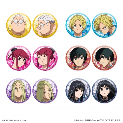 グッズ-バッチ】SAKAMOTO DAYS キラキラトレーディング缶バッジ 【全12 