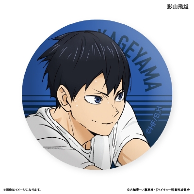 【グッズ-マグネット】ハイキュー!! ガラスマグネット 影山飛雄 ~レシーブ~