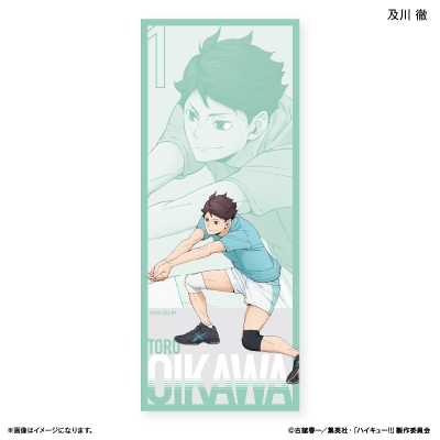 【グッズ-タオル】ハイキュー!! ロングタオル 及川 徹 ~レシーブ~