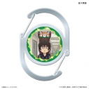 【グッズ-キーホルダー】TVアニメ『出禁のモグラ』 ガラスカラビナ 真木栗顕の画像