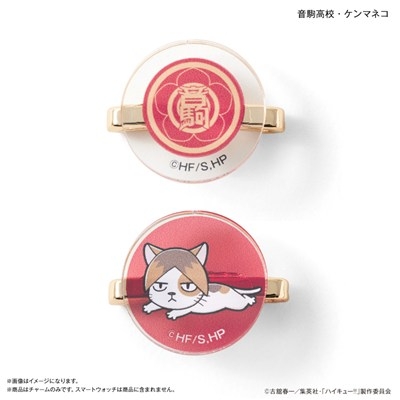 【グッズ-チャーム】ハイキュー!! スマートウォッチチャーム 音駒高校・ケンマネコ