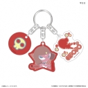 【グッズ-キーホルダー】ケロロ軍曹 3連チャームキーホルダー ギロロの画像