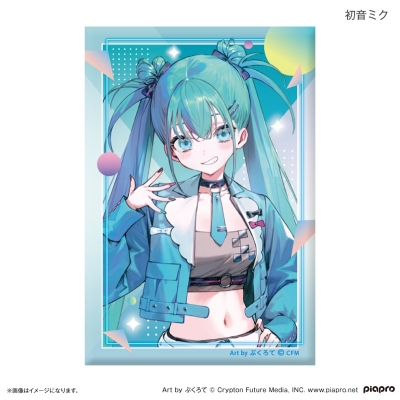 【グッズ-マグネット】ピアプロキャラクターズ 令和アイドル 缶マグネット 初音ミク