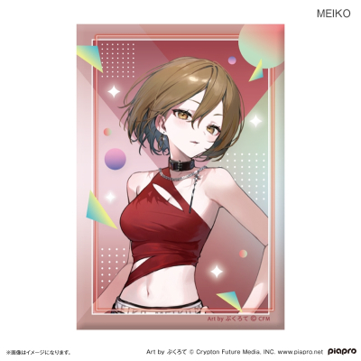 【グッズ-マグネット】ピアプロキャラクターズ 令和アイドル 缶マグネット MEIKO