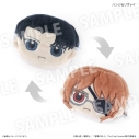 【グッズ-ポーチ】進撃の巨人 きゃらちぇんポーチ ハンジ&リヴァイの画像
