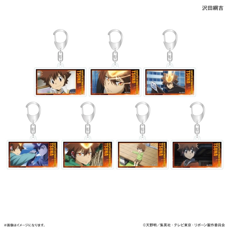 [Good-Key Holder] Tutor Hitman REBORN! only key Sawada Tsunayoshi only trading acrylic key chain