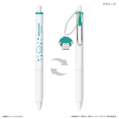 【グッズ-ボールペン】アニメ 『僕のヒーローアカデミア』 チャーム付き Uni-Ball One デクシープ