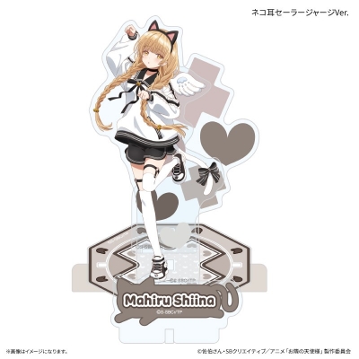 【グッズ-スタンドポップ】お隣の天使様にいつの間にか駄目人間にされていた件2 天使界隈コーデ 椎名真昼 ステージアクリルスタンド ネコ耳セーラージャージVer.