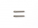 【ミニ四駆-パーツ】ミニ四駆 フッソコートギヤシャフト(ツバ付2本)の画像