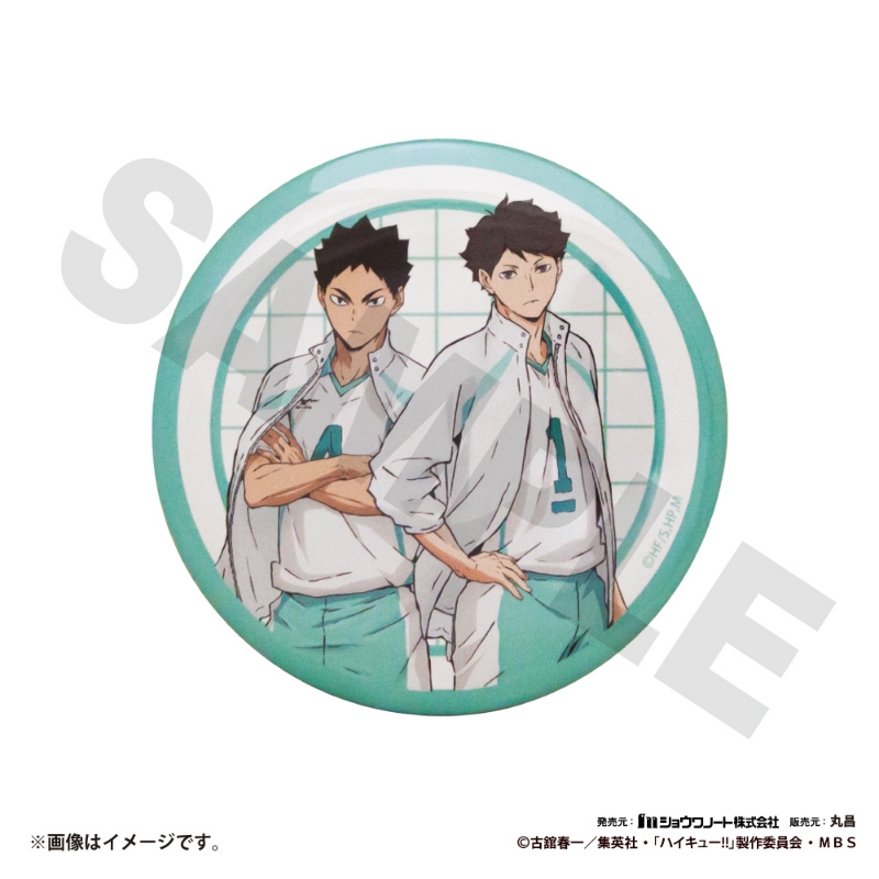 グッズ コスメ関連 グッズ ミラー ハイキュー コンパクトミラー 及川 岩泉 アニメイト