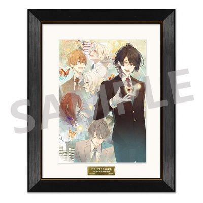 【グッズ-複製原画】ニル・アドミラリの天秤 クロユリ炎陽譚 「ニル・アドミラリの天秤」10周年記念 複製原画(B) ニル・アドミラリの天秤 クロユリ炎陽譚 限定版パッケージイラスト