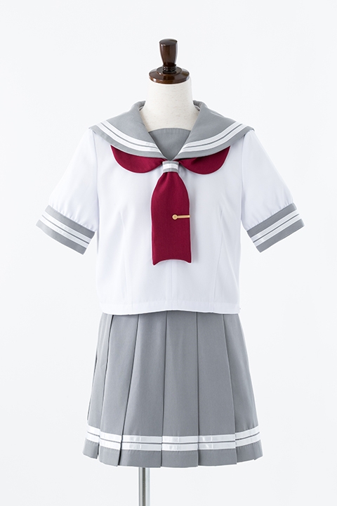 コスプレ 衣装 ラブライブ サンシャイン 浦の星女学院制服 夏服2 3年生 M アニメイト