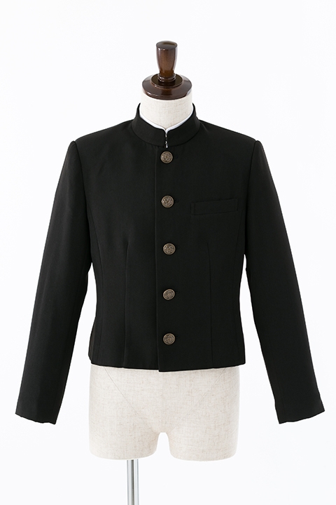 コスプレ 衣装 Acos 学生服 学ラン 短ラン 黒 L アニメイト