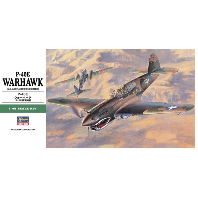 【プラモデル】P-40E ウォーホーク 1/48【再販】