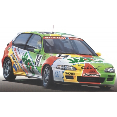 【プラモデル】ジャックス シビック 1/24【再販】