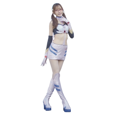 【フィギュア-キット】12リアルフィギュアコレクション エヴァンゲリオンレーシング サーキットメイト 雪野るな/真希波・マリ・イラストリアス 1/12