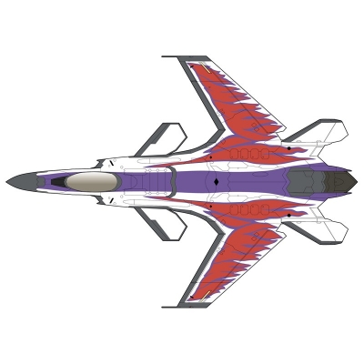 【プラモデル】エースコンバット 震電 II エースコンバット30周年記念塗装機 1/72